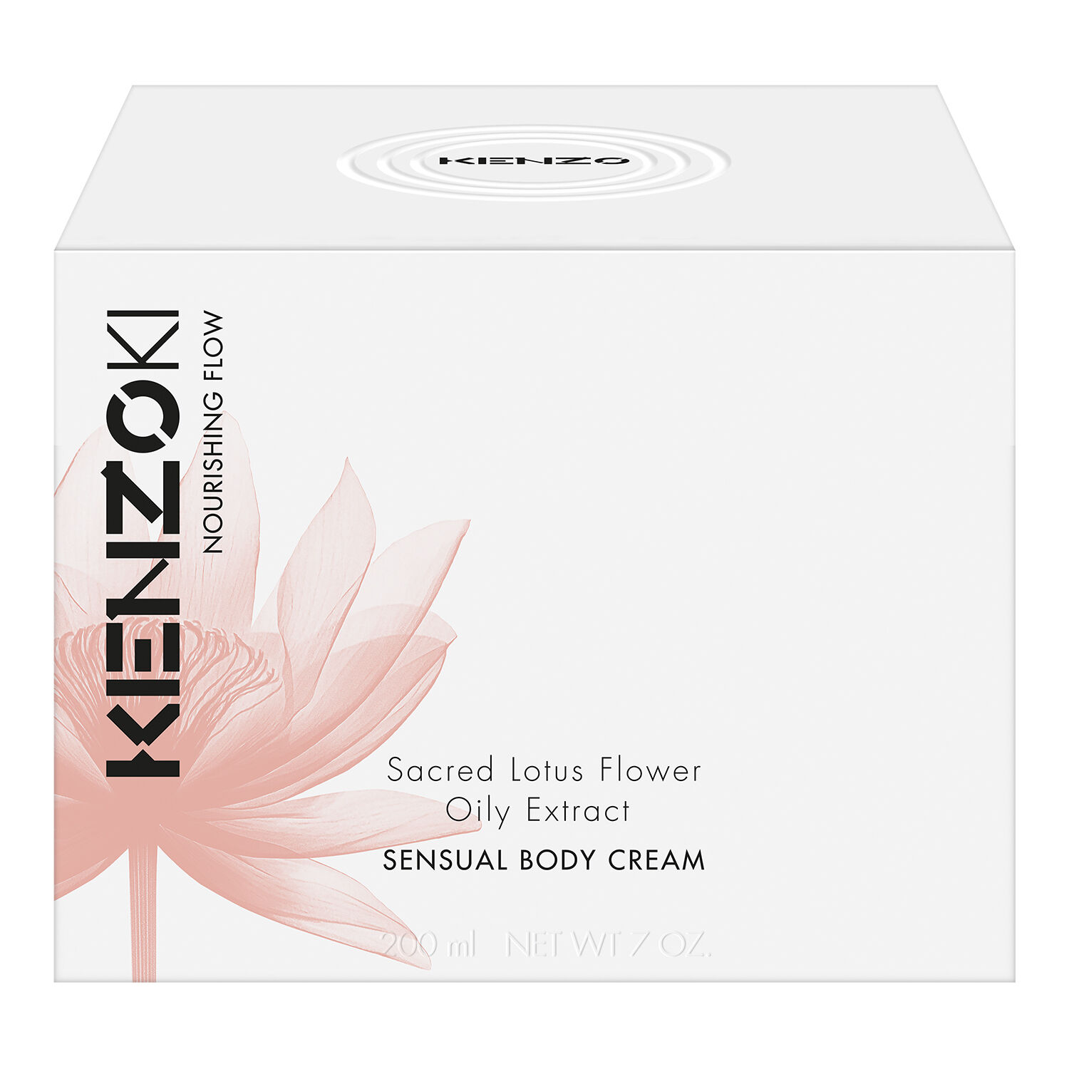 Kenzo flower body cream top